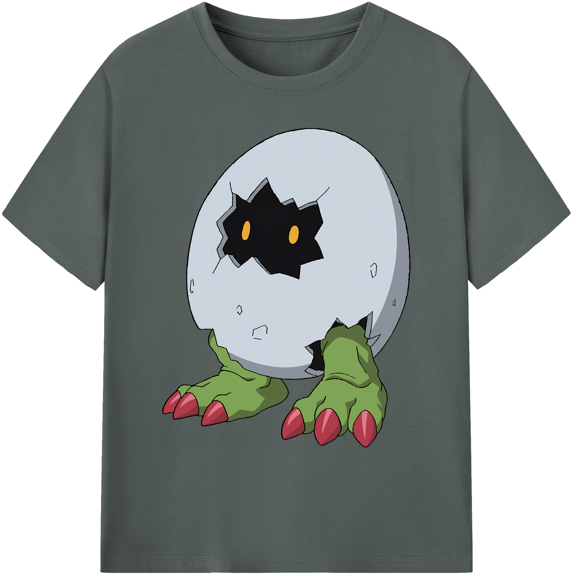（画像用） Digimon デジタルモンスター/デジモン 綿100％ メンズ半袖Tシャツ｜肌触りやわらか＆通気性